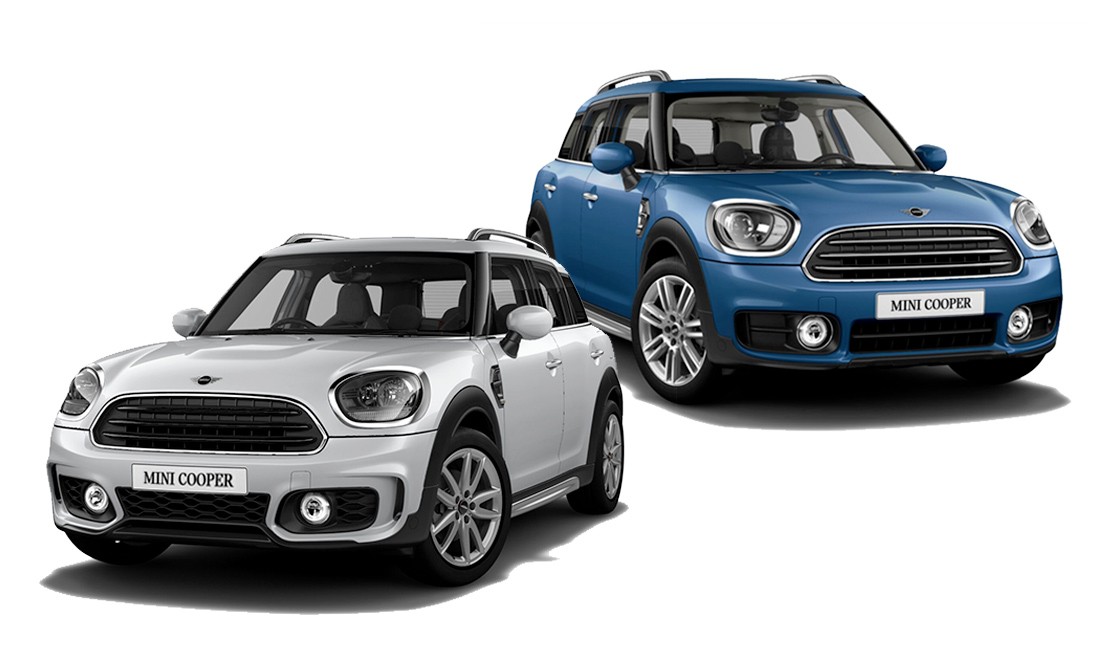 The MINI 201 Range. Drive MINI. Live Major. Image of the 201 MINI Countryman Sport and Exclusive